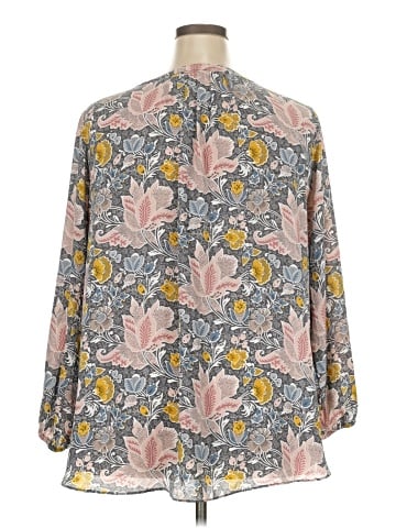 T Tahari 3/4 Sleeve Blouse (view 2)