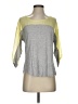 Charming Charlie Gray 3/4 Sleeve Top Size S - photo 1