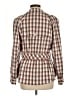 Veronica Beard Plaid Pink Brown Blazer Size M - photo 2