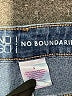 No Boundaries Chevron-herringbone Blue Jeans Size 5 - photo 4
