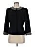 Tahari by ASL 100% Polyester Polka Dots Black Jacket Size 6 - photo 1
