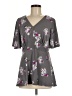 Torrid Gray Short Sleeve Blouse Size Med Plus (00) - photo 1