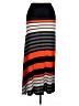 Unbranded Stripes Orange Casual Skirt Size XL - photo 1
