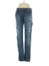 Maurices Hearts Blue Jeans Size 5 - 6 - photo 1