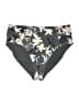 Athleta Floral Gray Swimsuit Bottoms Size L - photo 1