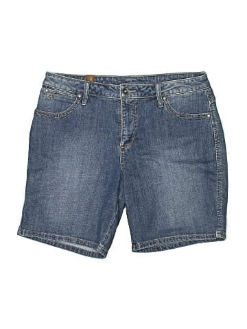 Aura Denim Shorts (view 1)