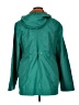 Susan Graver 100% Polyester Green Raincoat Size XL - photo 2