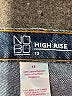 No Boundaries 100% Cotton Stars Blue Denim Shorts Size 13 - photo 3