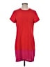 Adrienne Vittadini 100% Polyester Color Block Red Casual Dress Size 4 - photo 1