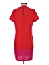 Adrienne Vittadini 100% Polyester Color Block Red Casual Dress Size 4 - photo 2