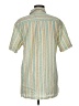 O'Neill 100% Cotton Stripes Yellow Short Sleeve Button-Down Shirt Size M - photo 2