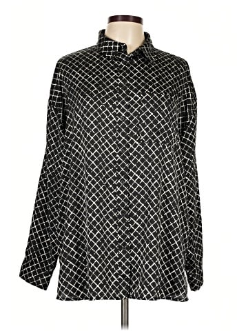 Express Long Sleeve Button-Down Shirt (view 1)
