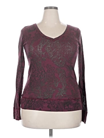 Maurices 3/4 Sleeve T-Shirt (view 2)