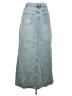 Shein Tie-dye Blue Denim Skirt Size 25 waist - photo 2