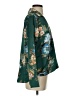 Belle + Sky 100% Polyester Floral Teal Long Sleeve Blouse Size S - photo 4