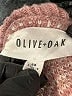 Olive and Oak Checkered-gingham Pink Turtleneck Sweater Size 2X - photo 7