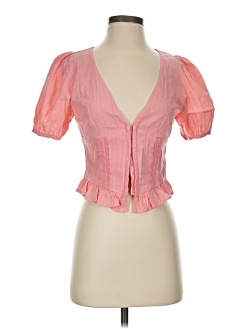 Altar'd State Short Sleeve Blouse (view 1)