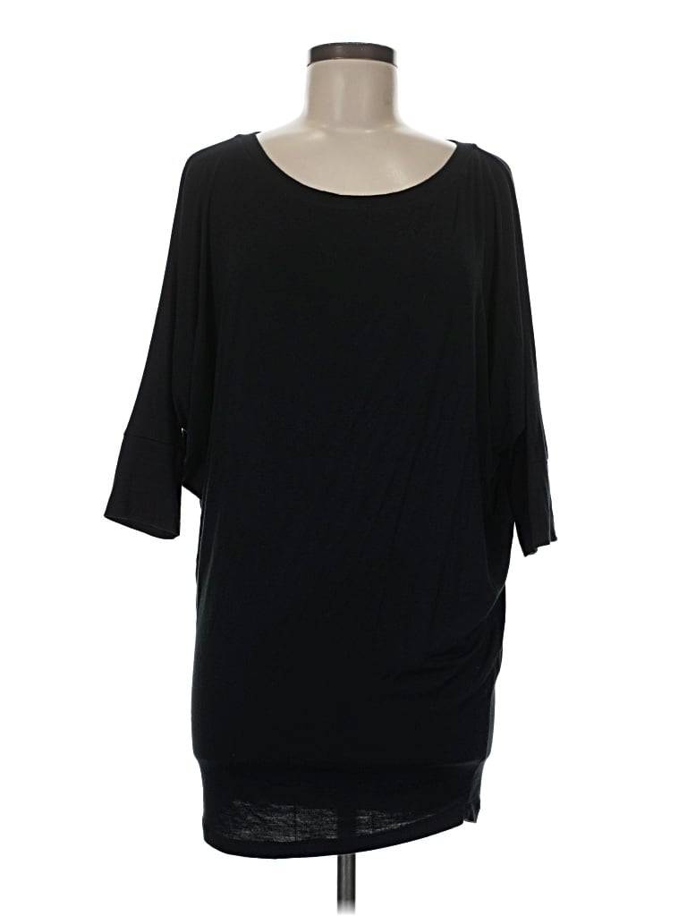 Pre-owned 41hawthorn 3/4 Sleeve T-shirt In Black