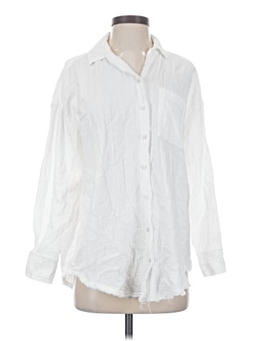 Aerie Long Sleeve Blouse (view 1)