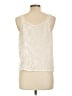 Coldwater Creek Ivory Sleeveless Blouse Size L - photo 2