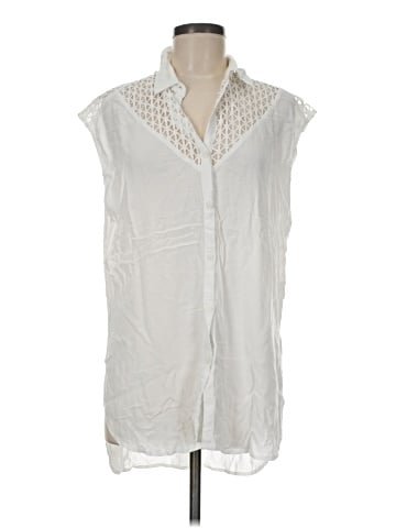 Jealous Tomato Sleeveless Button-Down Shirt (view 1)