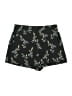 Ann Taylor LOFT 100% Polyester Floral Black Shorts Size M - photo 1