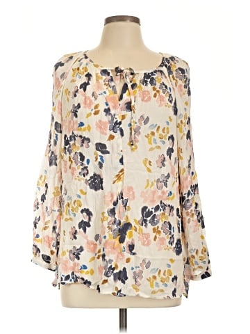 Lucky Brand 3/4 Sleeve Blouse (view 1)