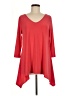 Clara Sun Woo Red 3/4 Sleeve Top Size M - photo 1
