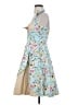 Unbranded Floral Blue Cocktail Dress Size S - photo 5