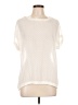 Bobeau 100% Polyester Ivory Short Sleeve T-Shirt Size M - photo 1