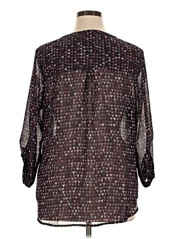 Maurices 3/4 Sleeve Blouse (view 2)
