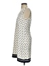 Ann Taylor 100% Polyester Graphic Ivory Casual Dress Size 4 - photo 5