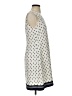 Ann Taylor 100% Polyester Graphic Ivory Casual Dress Size 4 - photo 4