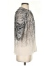Gianetta 100% Polyester Silver 3/4 Sleeve Blouse Size S - photo 4
