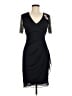 Xscape 100% Polyester Black Cocktail Dress Size 6 - photo 1