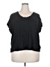Gap 100% Cotton Black Short Sleeve Top Size XXL (tall) - photo 1