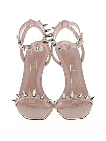 Alexander McQueen Leather Spiked Studded Sandals (view 2)