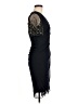 Xscape 100% Polyester Black Cocktail Dress Size 6 - photo 4
