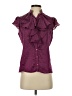 Zoa 100% Polyester Purple Sleeveless Blouse Size S - photo 1