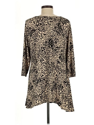 JM Collection 3/4 Sleeve Top (view 2)