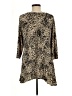 JM Collection Gold 3/4 Sleeve Top Size M - photo 2