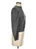 MNG Suit Metallic Gray Turtleneck Sweater Size XS - photo 4
