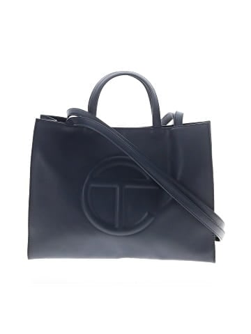 Telfar Vegan Leather Medium 'Navy' Shopping Tote (view 1)