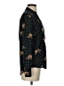 Maeve Animal Print Black Long Sleeve Blouse Size 0 - photo 4