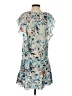 Parker Print Blue Casual Dress Size S - photo 2
