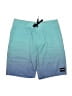 Hurley Color Block Blue Board Shorts Size 8 - photo 1