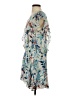 Parker Print Blue Casual Dress Size S - photo 5