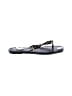 Material Girl Black Flip Flops Size 8 - photo 1