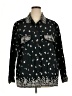 Quacker Factory 100% Cotton Black Jacket Size 1X - photo 1