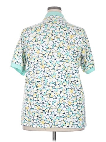 Woman Within Short Sleeve Button-Down Shirt (view 2)